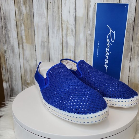 Rivieras Men's CLASSIC Slip-On Blue - Picture 1 of 9